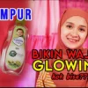 air mawar dan baby oil