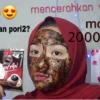 masker kopi dan air mawar viva