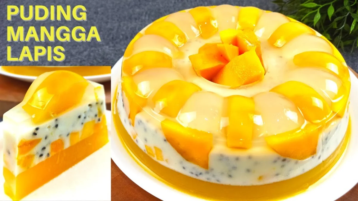 resep puding mangga