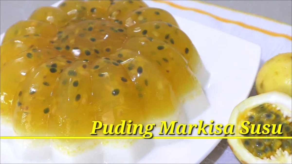 resep puding markisa yang segar dan manis