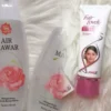 mencampurkan air mawar viva dan fair n lovely