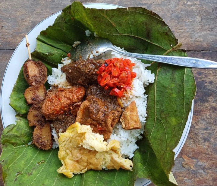 nasi jamblang kuliner cirebon