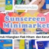 sunscreen wajah di indomaret