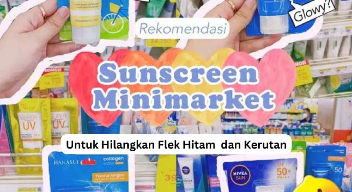 sunscreen wajah di indomaret