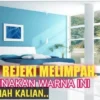 warna cat rumah pembawa hoki