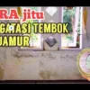 cara mengatasi tembok lembab dan berjamur