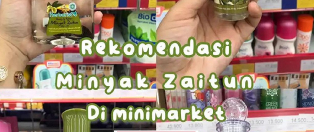 minyak zaitun di minimarket