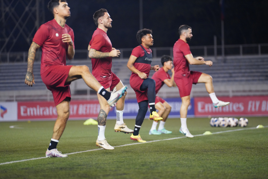 timnas latihan