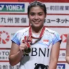 Gregoria Mariska Tunjung berada di grup A BWF World Tour Final 2023