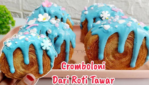 Resep Cromboloni Viral Praktis Cuma Pakai Roti Tawar Tanpa Adonan dan Pastry