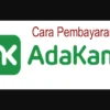 cara pembayaran adakami