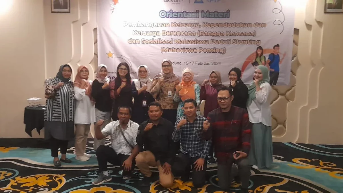 LPPM Universitas Muhammadiyah Cirebon Ikuti Sosialiasi Mahasiswa Peduli Stunting  