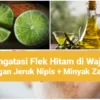 Tips dan cara mengatasi flek hitam di wajah