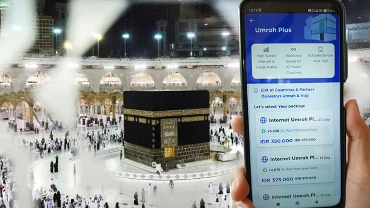 Paket Khusus Umroh untuk Pelanggan XL Prabayar,