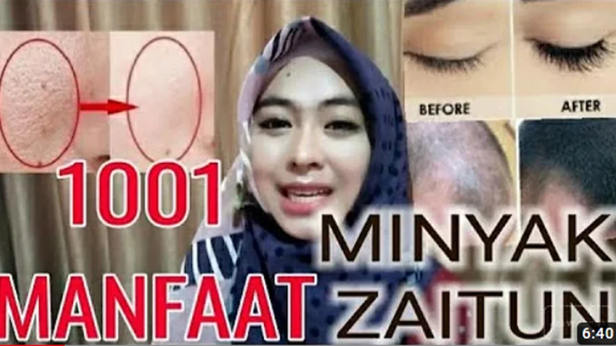 ilustrasi manfaat minyak zaitun