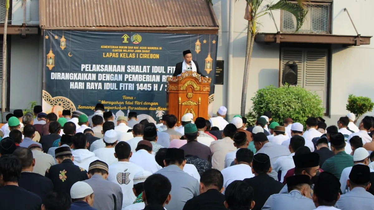 Ratusan Napi Lapas Cirebon Dapat Remisi Lebaran, Segini Jumlahnya