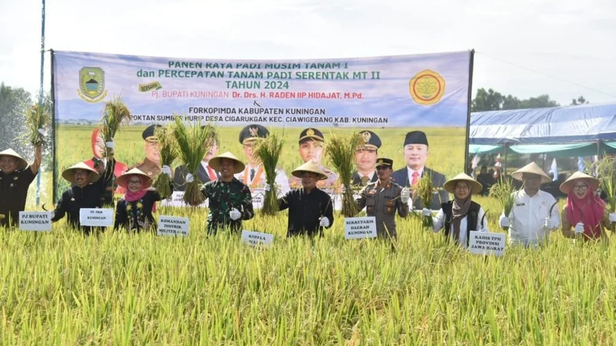 Panen Raya Kabupaten Kuningan.