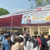 Dinas Ketenagakerjaan dan KUKM mengadakan Job Fair yang diselenggarakan di SMKN 1 Majalengka pada Selasa 28 Me