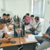 Tahap pertama ujian tes tulis berbasis komputer (Computer Assisted Test atau CAT) bagi calon anggota Panitia P