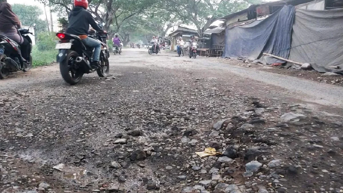 Meski sudah ada pemenang lelang dan keluar surat perintah kerja, Jalan Arjawinangun-Suranenggala belum juga di