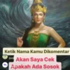 Salah Satu Akun Tiktok Yang membuat Konten Cek Kodam Yang Lagi Viral sekarang