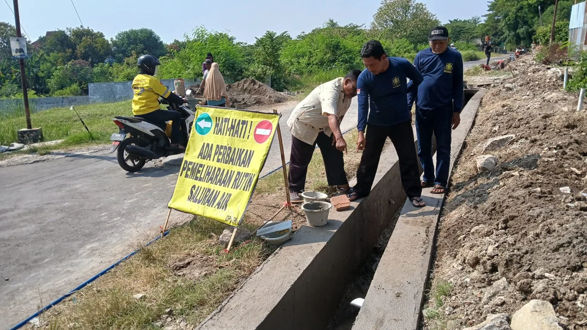 Saluran drainase Perumahan Citra Pemuda Regency