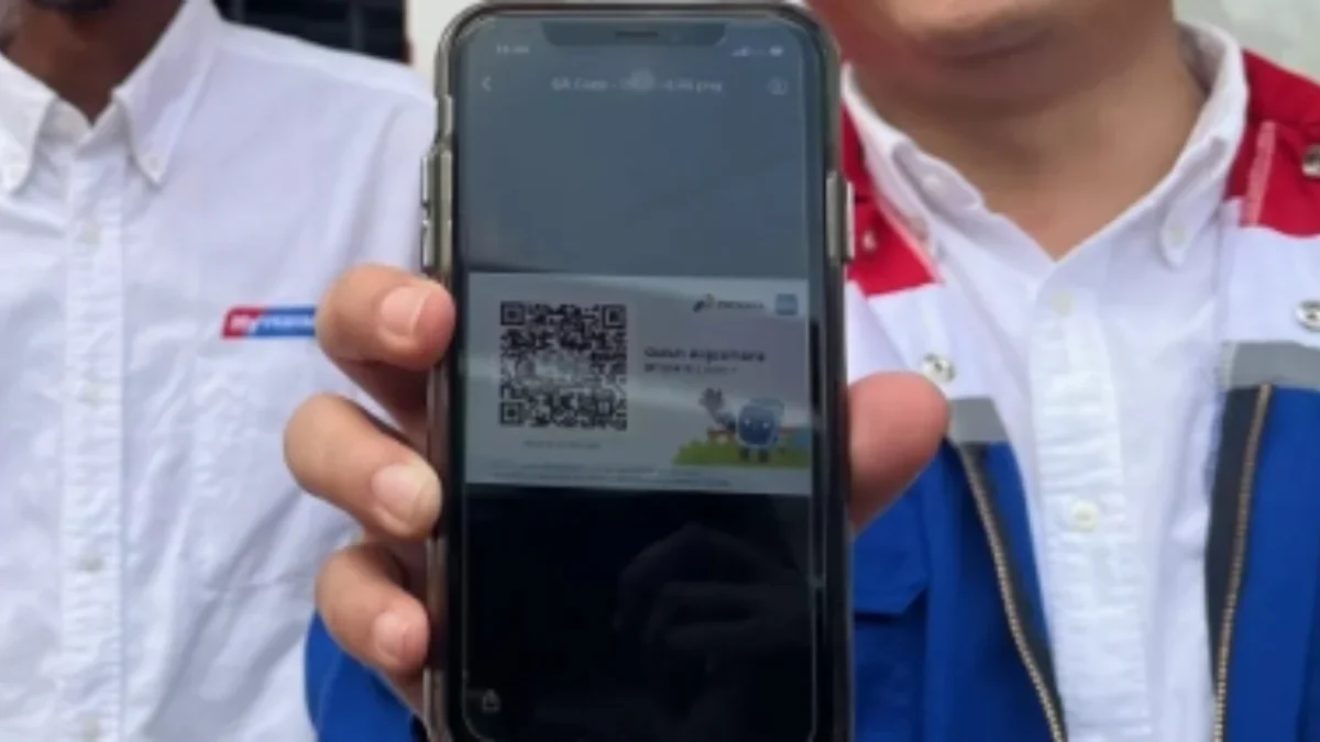 Pertalite Pakai QR Code