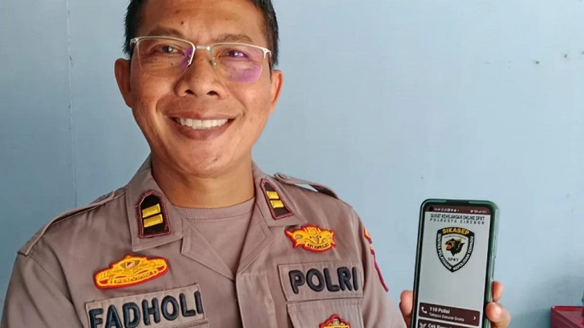 Kepala SPKT Polresta Cirebon Iptu Moch Fadholi, SH