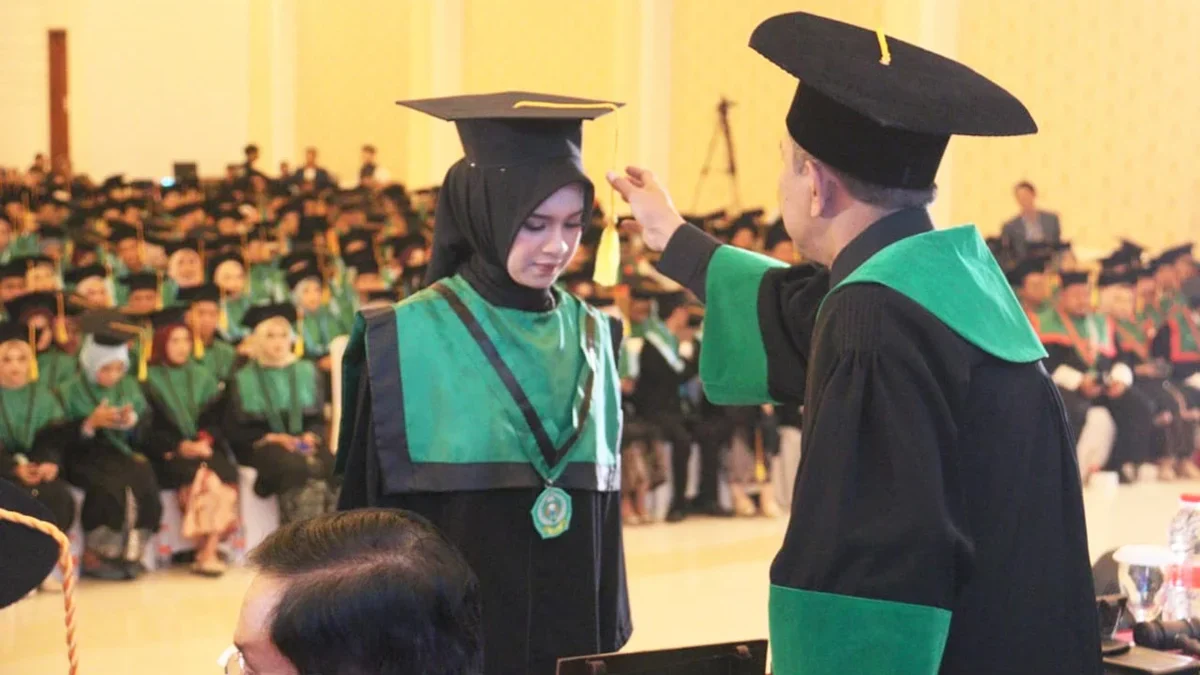 Wisuda ke-29 UIN Siber Syekh Nurjati Cirebon sesi kedua.