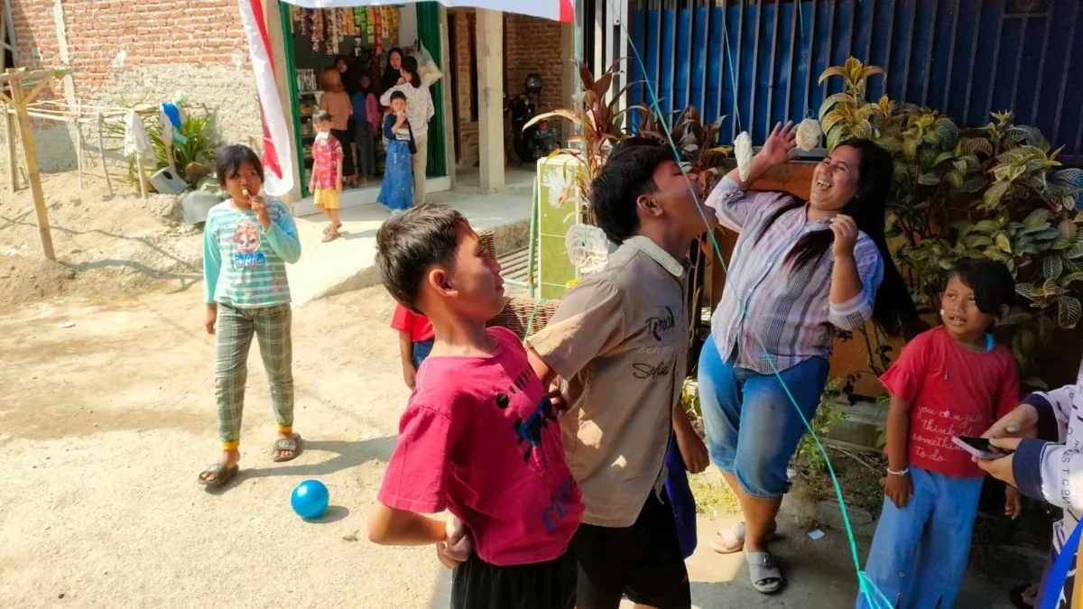 Sederhana Tapi Meriah Acara Perlombaan 17 Agustusan Di Gang WiraLaksana Desa Panongan Palimanan Cirebon