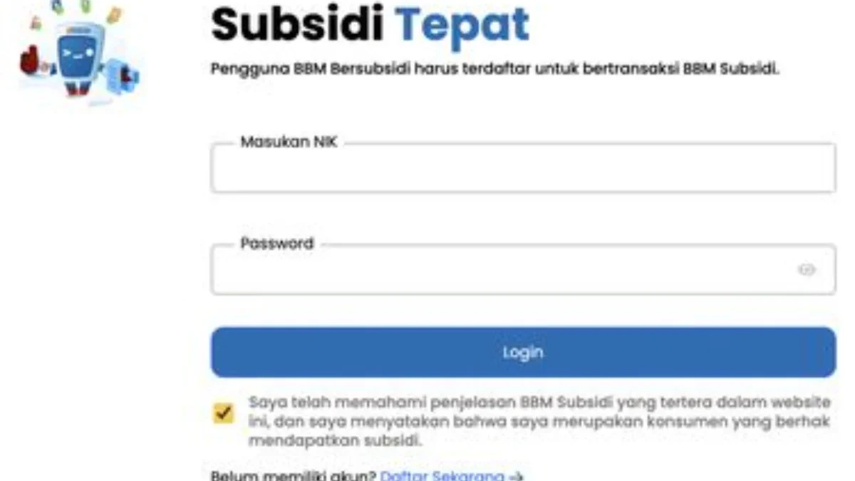 Inilah Syarat dan cara daftar Subsidi Tepat Mypertamina