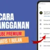 cara daftar youtube premium gratis