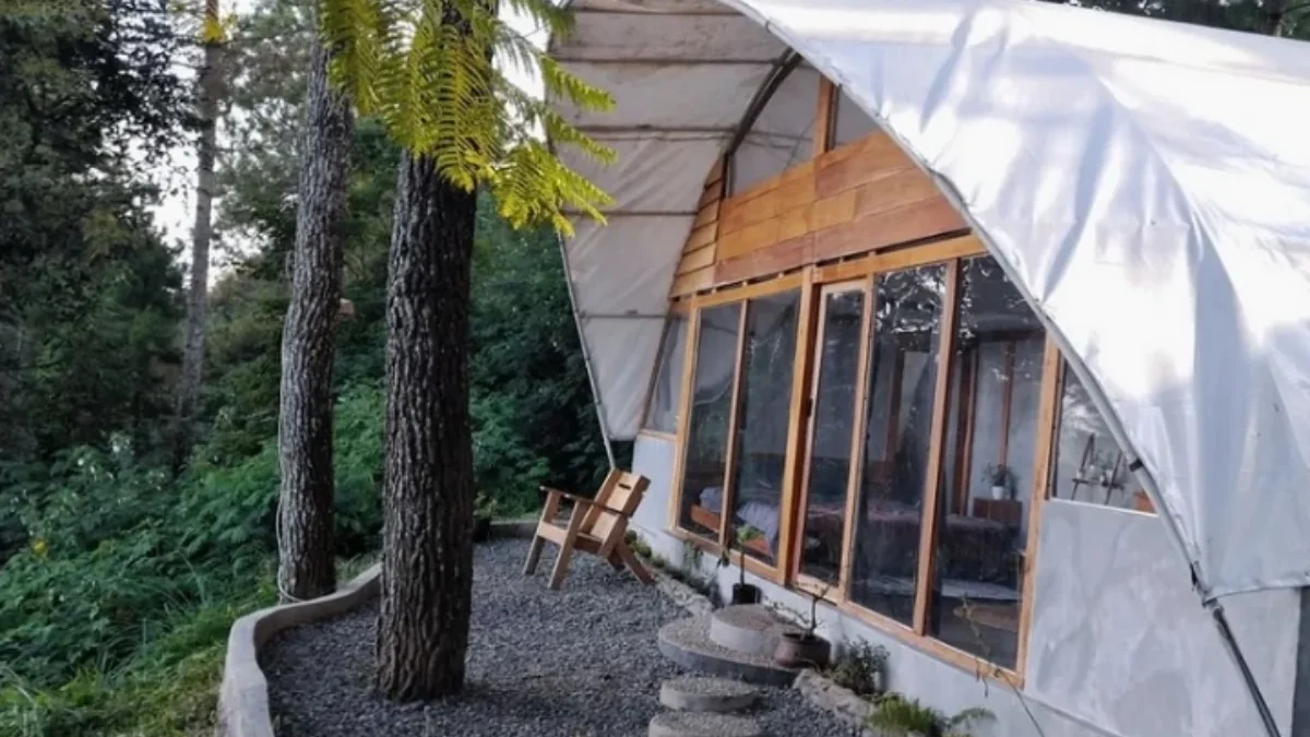 Tempat glamping di Palutungan