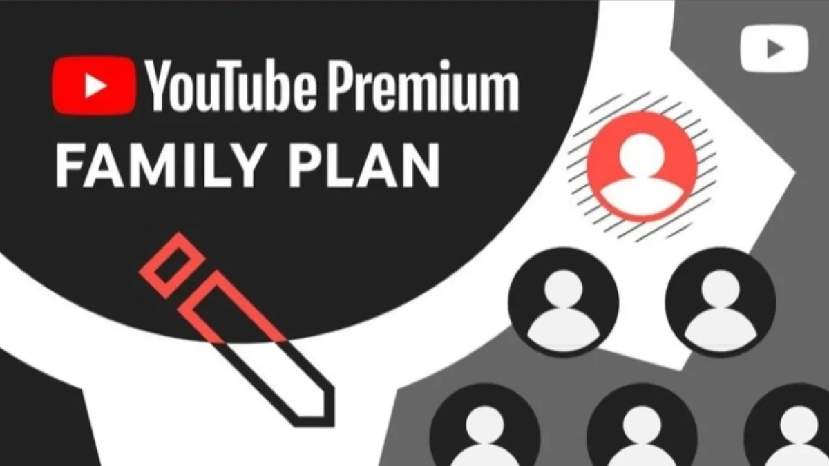 YouTube family plan