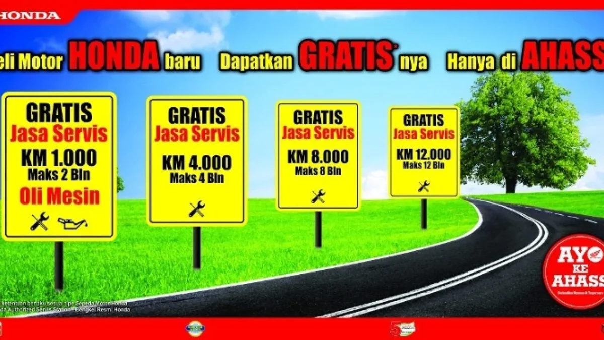 Cara Memanfaatkan Servis Gratis Motor Honda: Ketentuan yang Harus Kamu Tahu