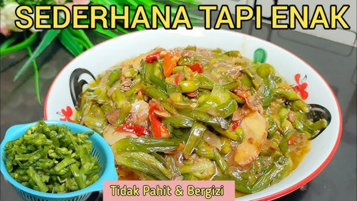 cara membuat Tumis Genjer Tauco yang enak dan mudah, serta manfaat kesehatan dari bahan-bahan yang digunakan.