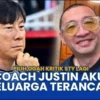 Coach Justin Stop Bahas Lagi Pelatih Timnas Indonesia Shin Tae Yong Karena Takut Di Ancam