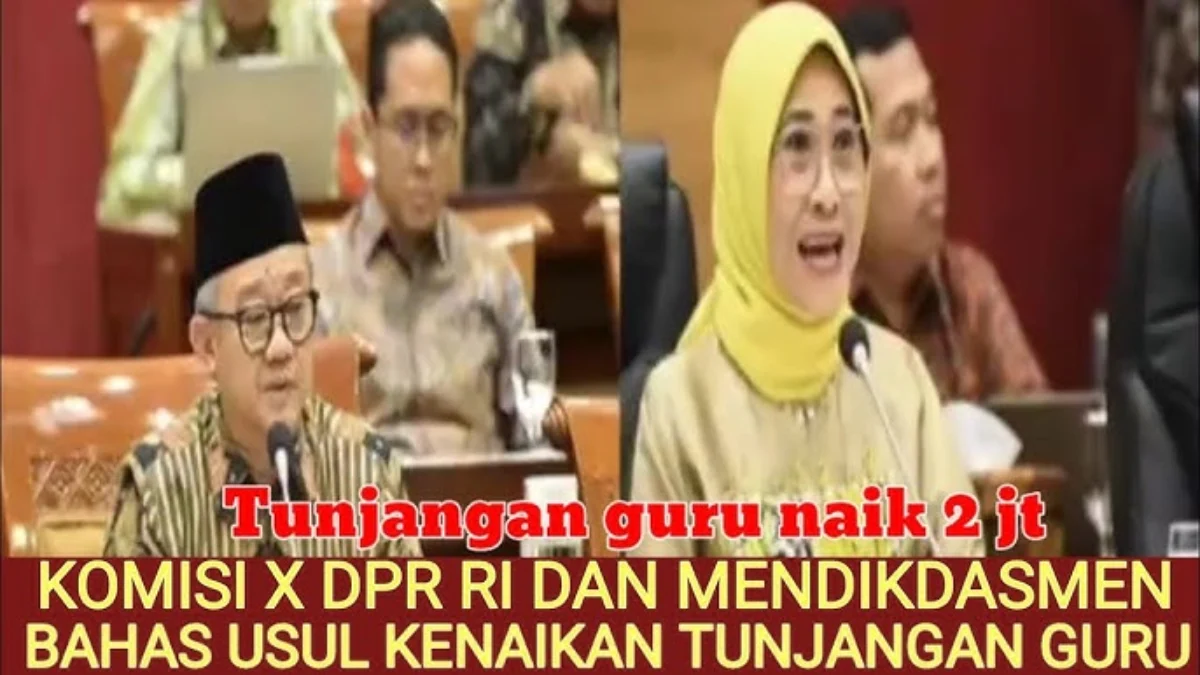 Gaji Guru Naik 2 Juta DPR RI Setujui Sertifikasi Semua Guru Di Indonesia youtube