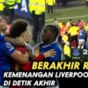 Kisruhnya Pertandingan Derby Merseyside Antara Liverpool Vs Everton Yang Berakhir 4 Kartu Merah