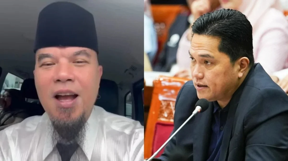 Ide Gila Ahmad Dhani Untuk Ketua PSSI Erick Thohir, Bikin Erick Thohir Tersenyum