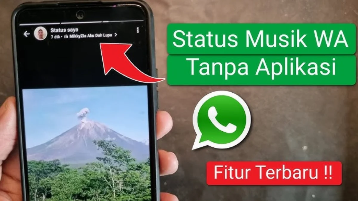 Fitur Baru Whatsapp Bisa Sisipkan Musik Di Status Storynya Mirip Dengan Instagram