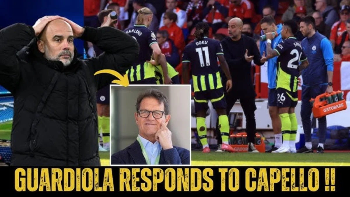 Yang Menyebab Fabio Capello Dan Pep Guardiola Berselisih Dan Saling Lempar Kritikan