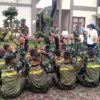 siswa smp di kuningan masuk barak militer