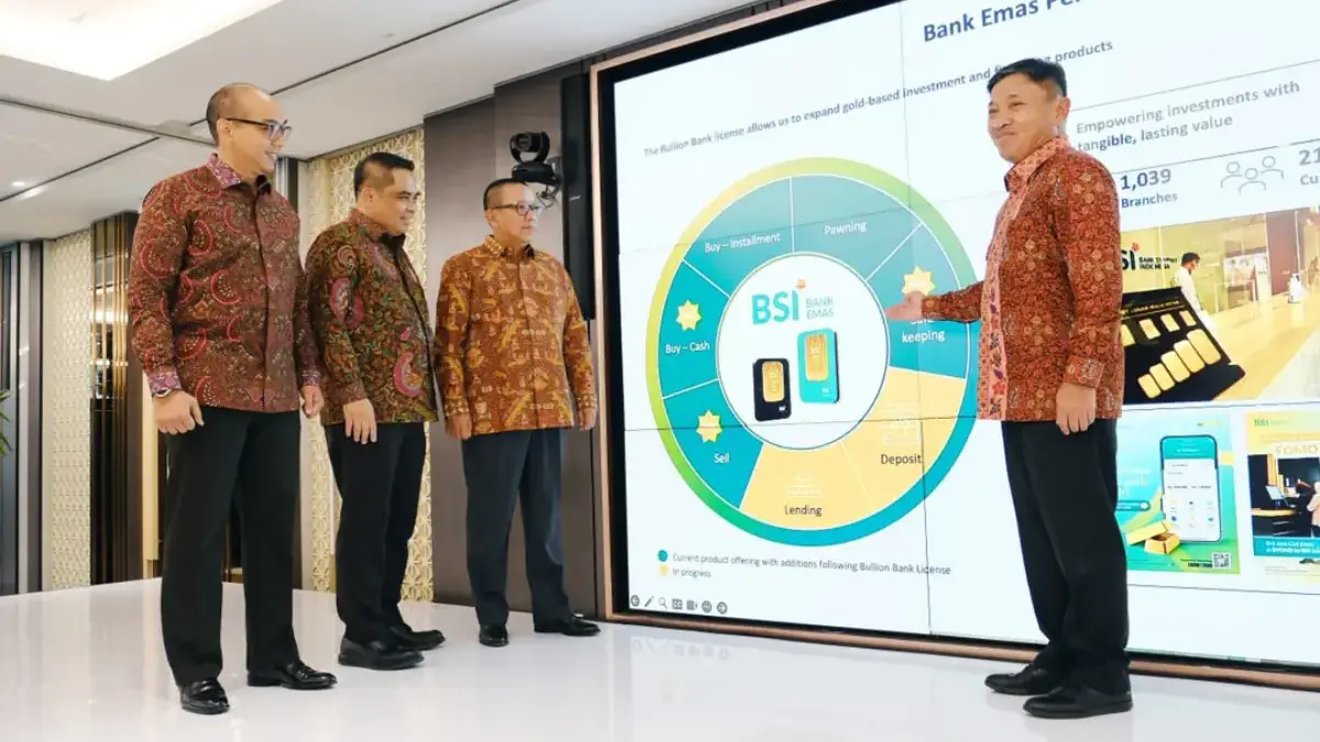 Paparan Kinerja Triwulan I 2025 PT BSI Tbk