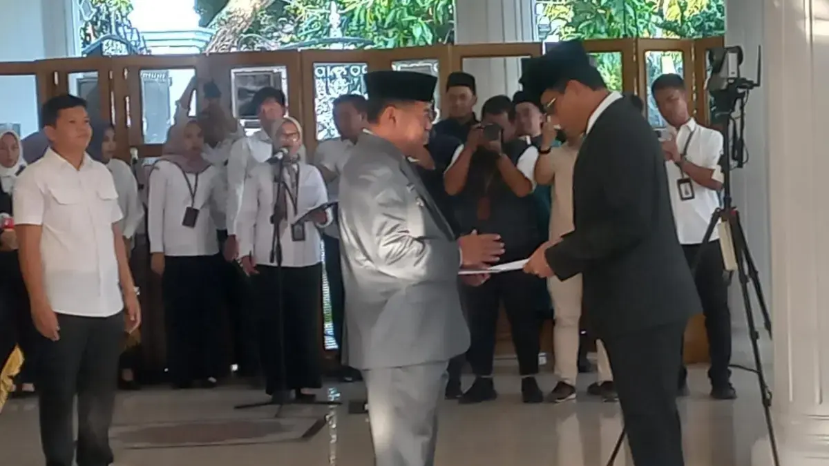 Pelantikan Sekda Majalengka