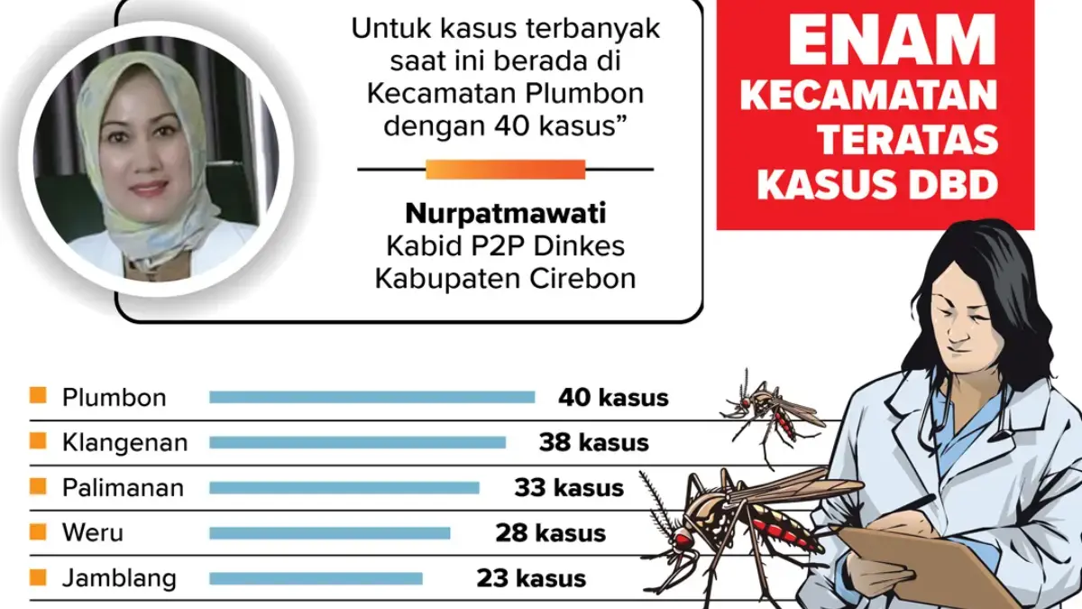 Infografis DBD Kabupaten Cirebon
