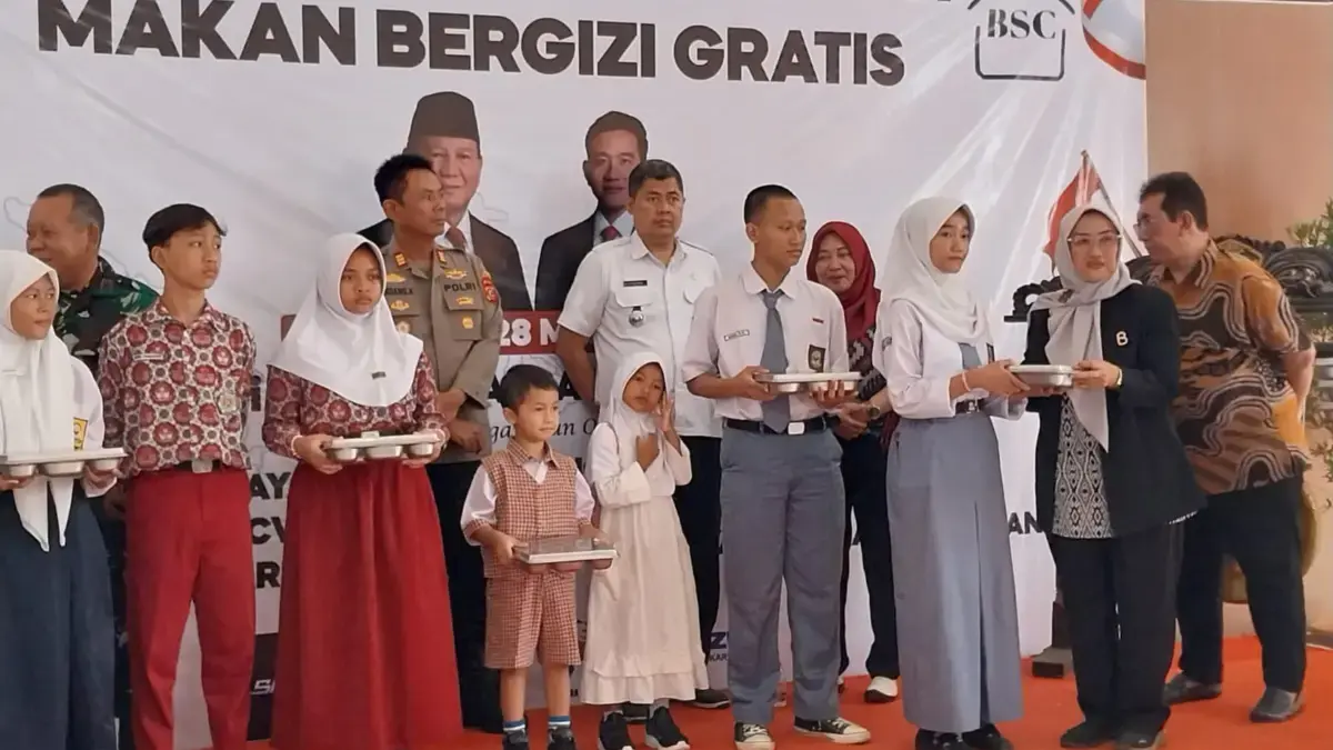 paket mbg di SMK ulil albab Cirebon