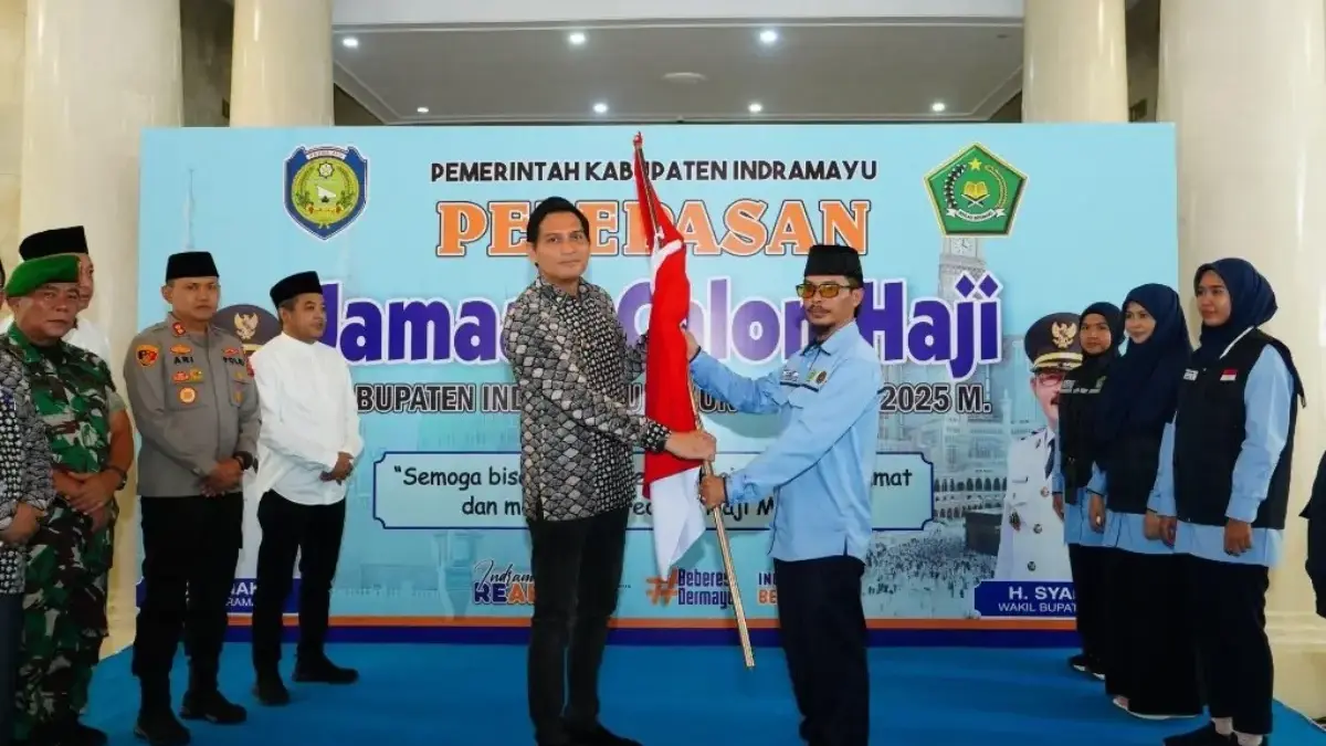bupati indramayu lepas jamaah haji
