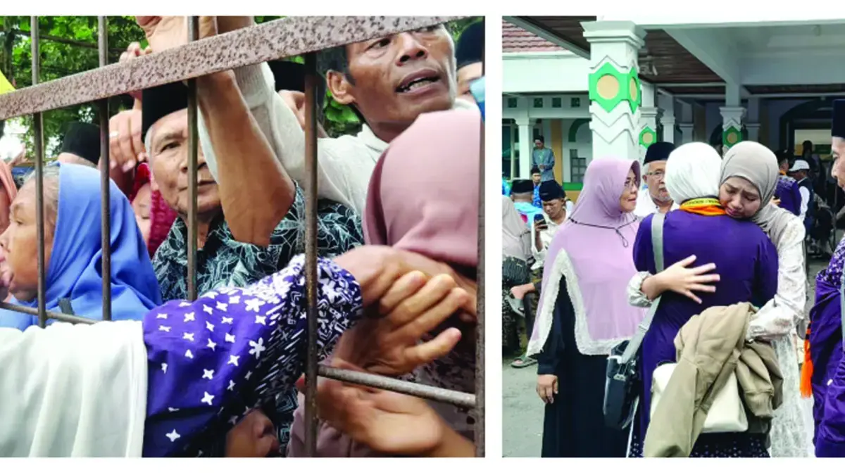 jamaah haji kabupaten cirebon ke tanah suci