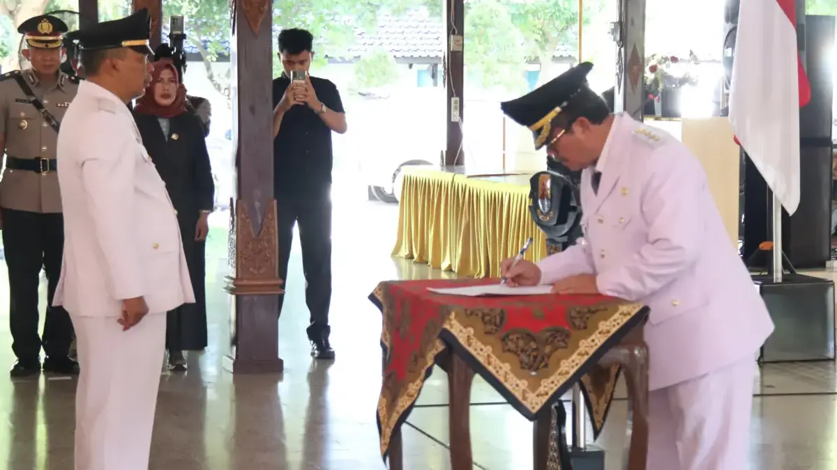 bupati cirebon lantik pejabat